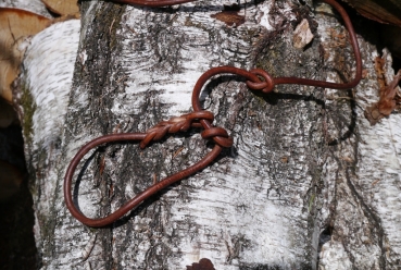 lautlose Jagdleine mit verstellbarem Überwurf