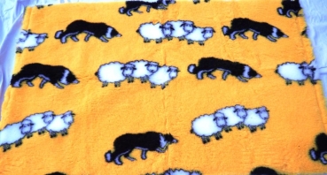 NEU Iso-Bed Border Collie mit Schafen