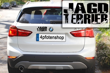 Preview: Jagdhund Aufkleber Jagdterrier