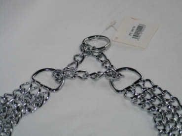 Preview: Showkette dreireihig hochglanzverchromt