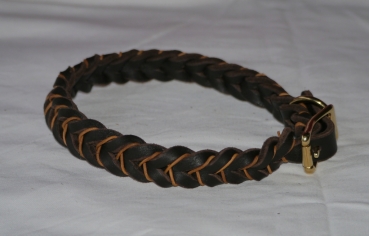 Fettlederhalsband Modell "Belluno"