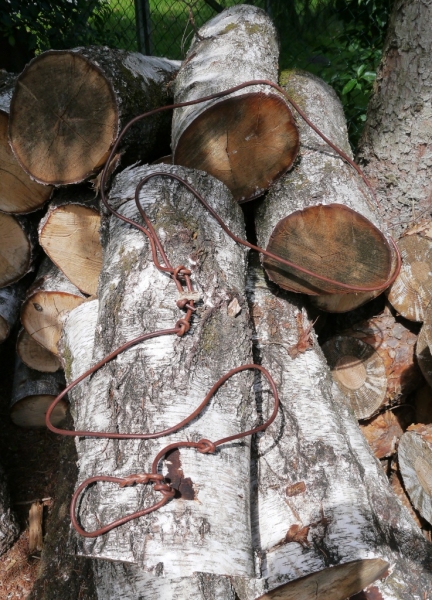 lautlose Jagdleine mit verstellbarem Überwurf