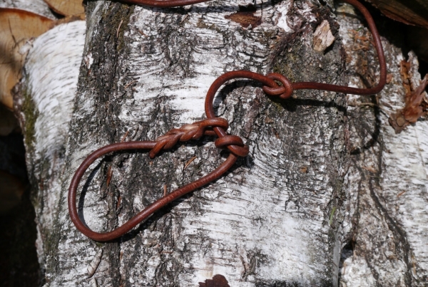 lautlose Jagdleine mit verstellbarem Überwurf