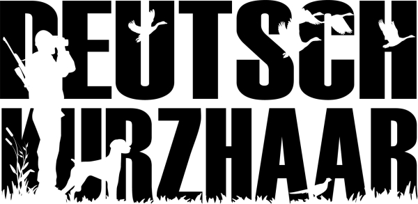 Jagdhund Aufkleber deutsch Kurzhaar