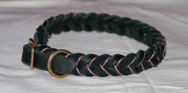 Fettlederhalsband Modell "Belluno"